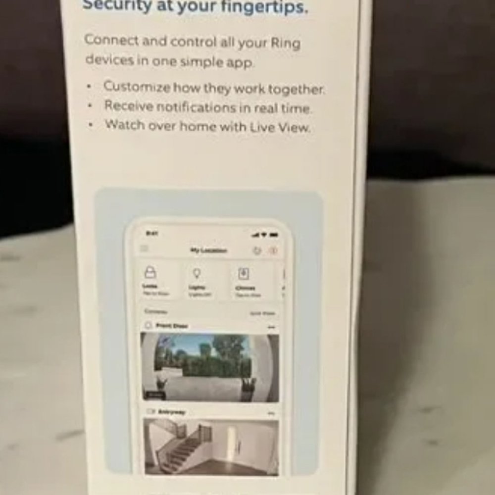NIB Ring Video Doorbell Pro with Amazon Alexa Compatibility, Wired Connectivity - Picture 2 of 3